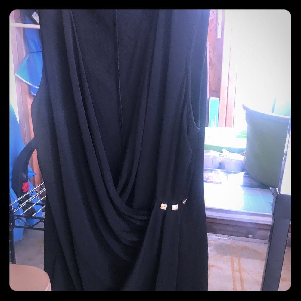 Low cut dress top